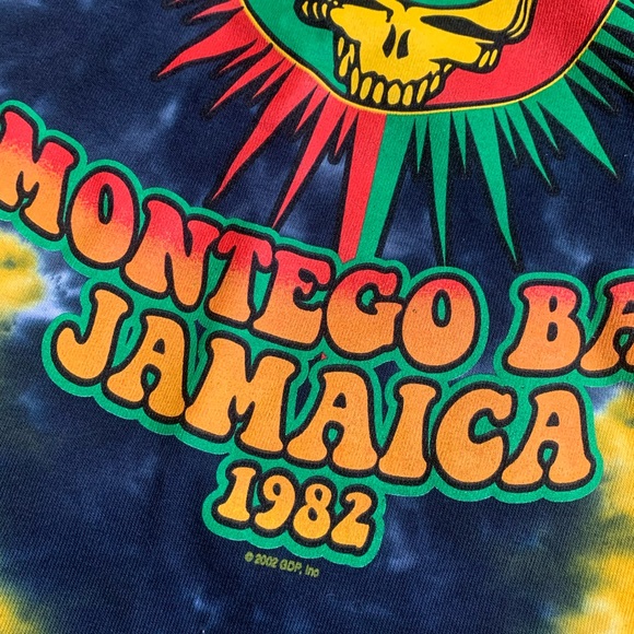 Grateful Dead Montego Bay Jamaica T-shirt - Picture 2 of 3